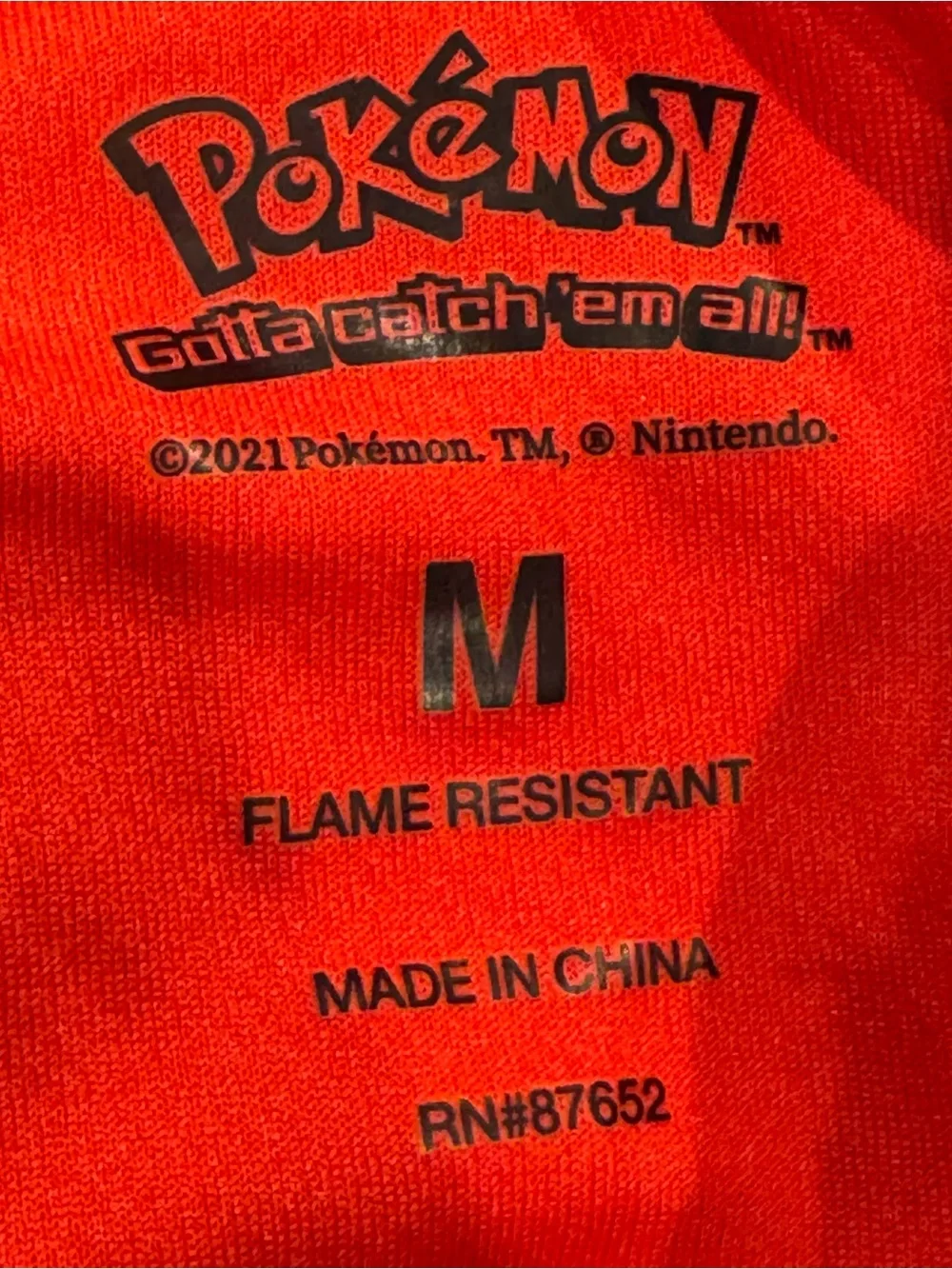Pokemon pajama one